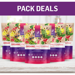 Organic ProteinMax Chocolate – Discounted pack of 5